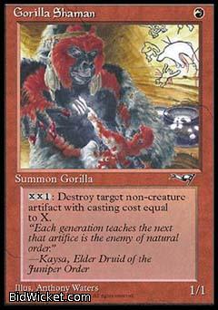 Gorilla Shaman (2), Alliances, Magic the Gathering