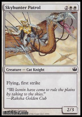 Skyhunter Patrol, Duel Decks: Knights vs Dragons, Magic the Gathering
