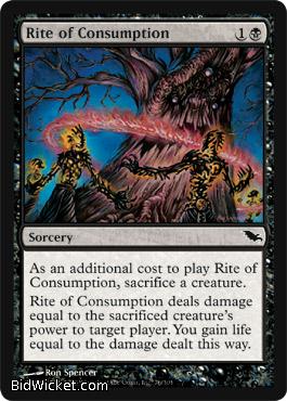 Rite of Consumption,Shadowmoor, Magic the Gathering