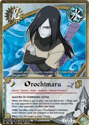 Orochimaru (Master of Forbidden Jutsu)