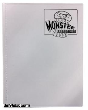 Monster Binder - Matte White - 9 Pocket