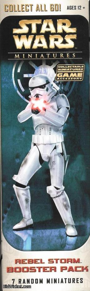 Star Wars Miniatures Rebel Storm Booster Pack New 